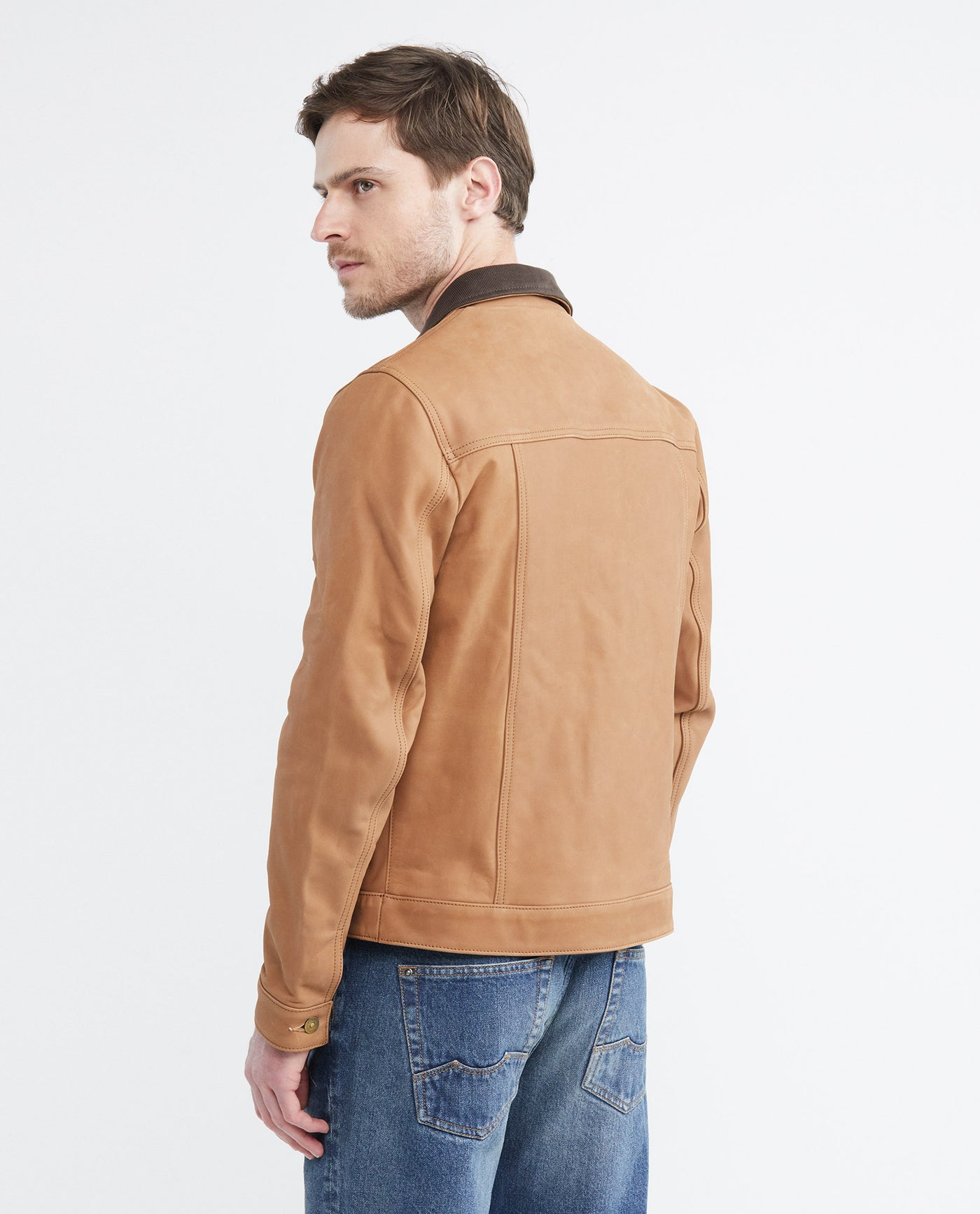 Men's Jackets - Brown 627D402 - 4