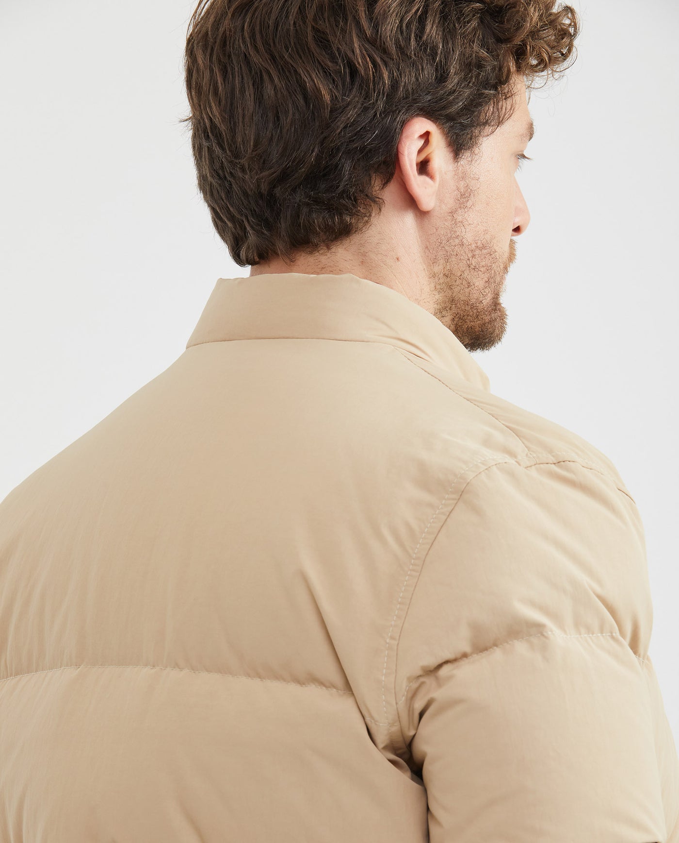 Men's Jackets - Beige - 5