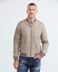 Men's Leather Jacket - Brown