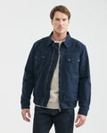 Men's Varsity Bomber Jacket - Blue