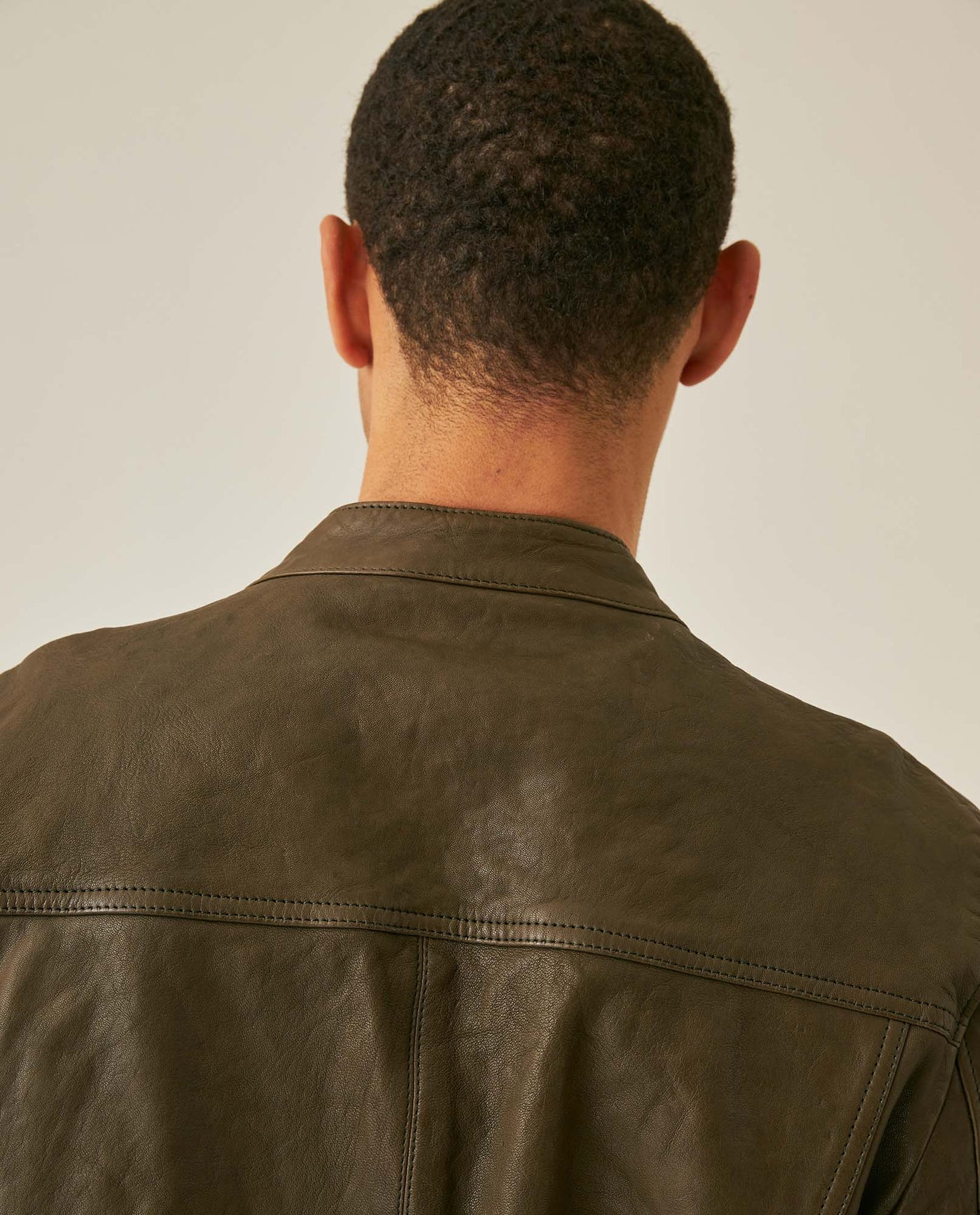 Men´s Lambskin Racer Jacket - Green 63_627H205_VER195513_7
