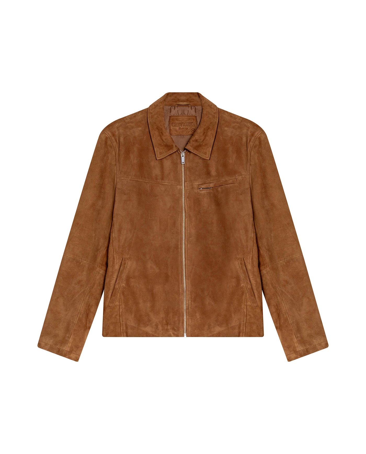 Men´s Goatskin Suede Jacket - Brown 63_627H209_CAF171028_3