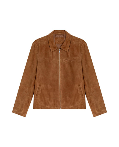 Men´s Goatskin Suede Jacket - Brown 63_627H209_CAF171028_3