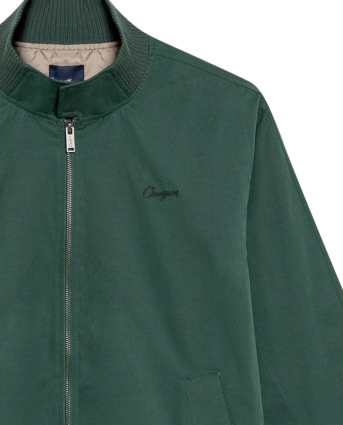 Men's Bomber Jacket - Green - 7