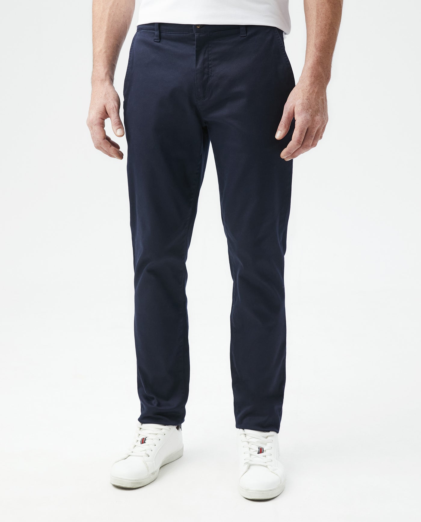 Men's Cotton Slim Chinos - Blue 63_6308001_AZU193921_3