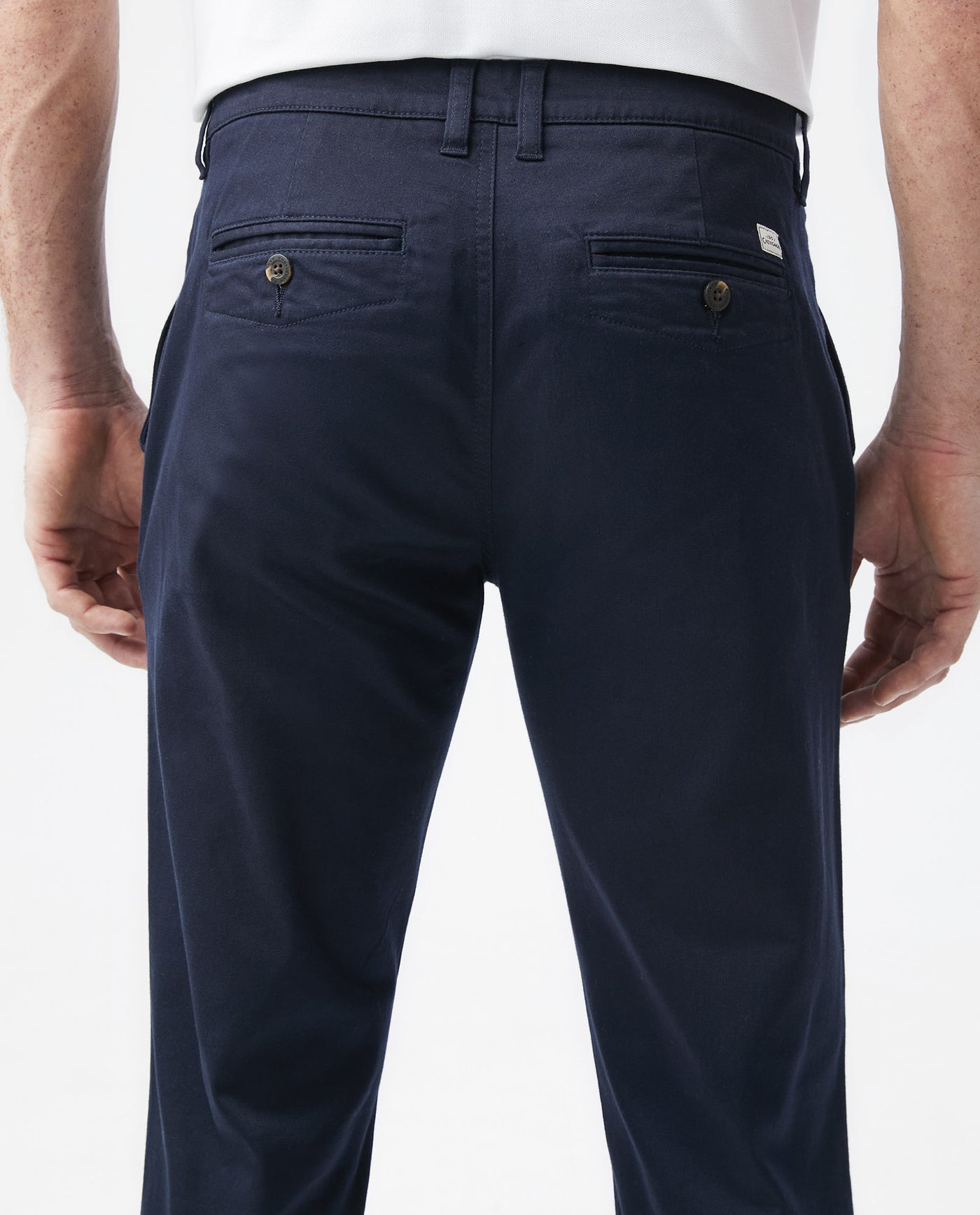 Men's Cotton Slim Chinos - Blue 63_6308001_AZU193921_6