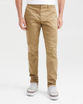 Men's Chino Pants Regular Fit Boot Cut - Brown