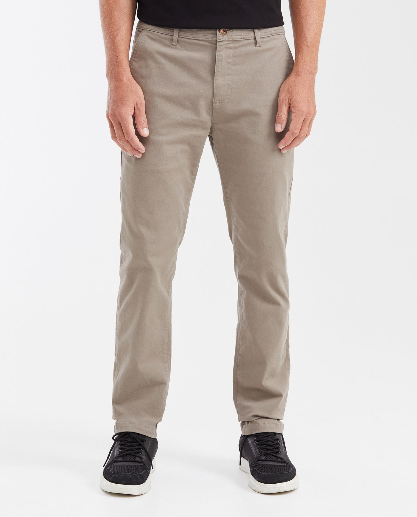 Pantalón Tipo Chino Regular Fit Boot Cut para Hombre - Gray 63_632G000_GRI181110_0