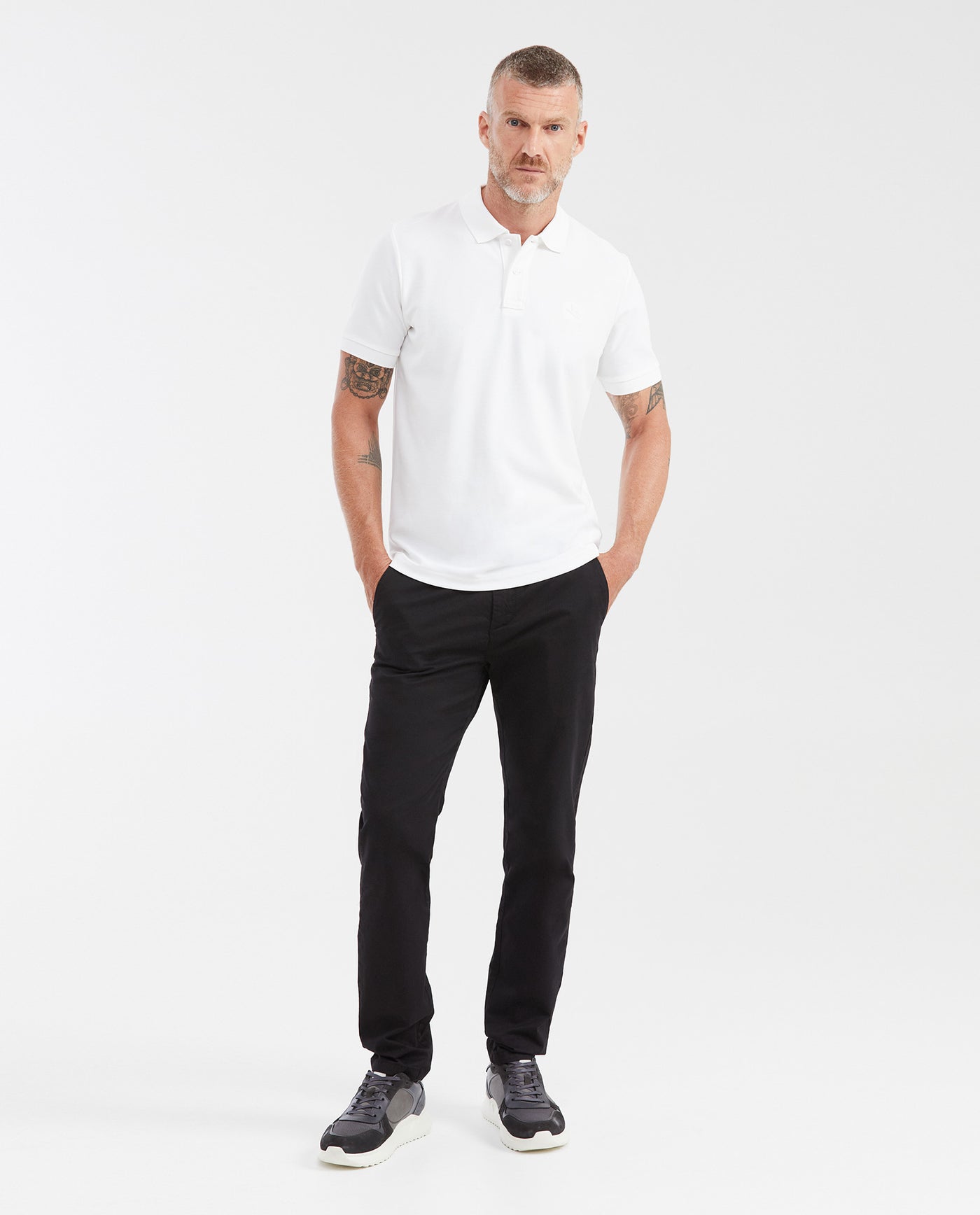 Men's Slim Fit Smart-Casual Cotton Chino Pants - 2