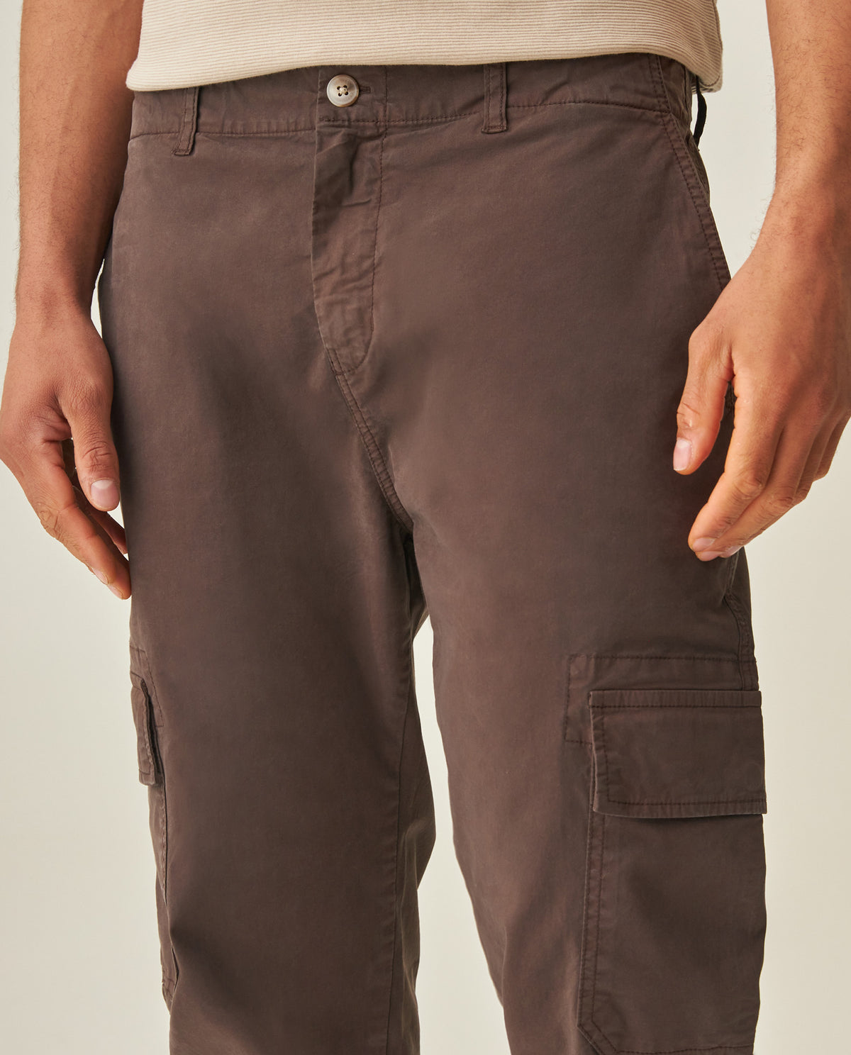 Men´s Cargo Pants - Brown 63_632H006_CAF190840_0