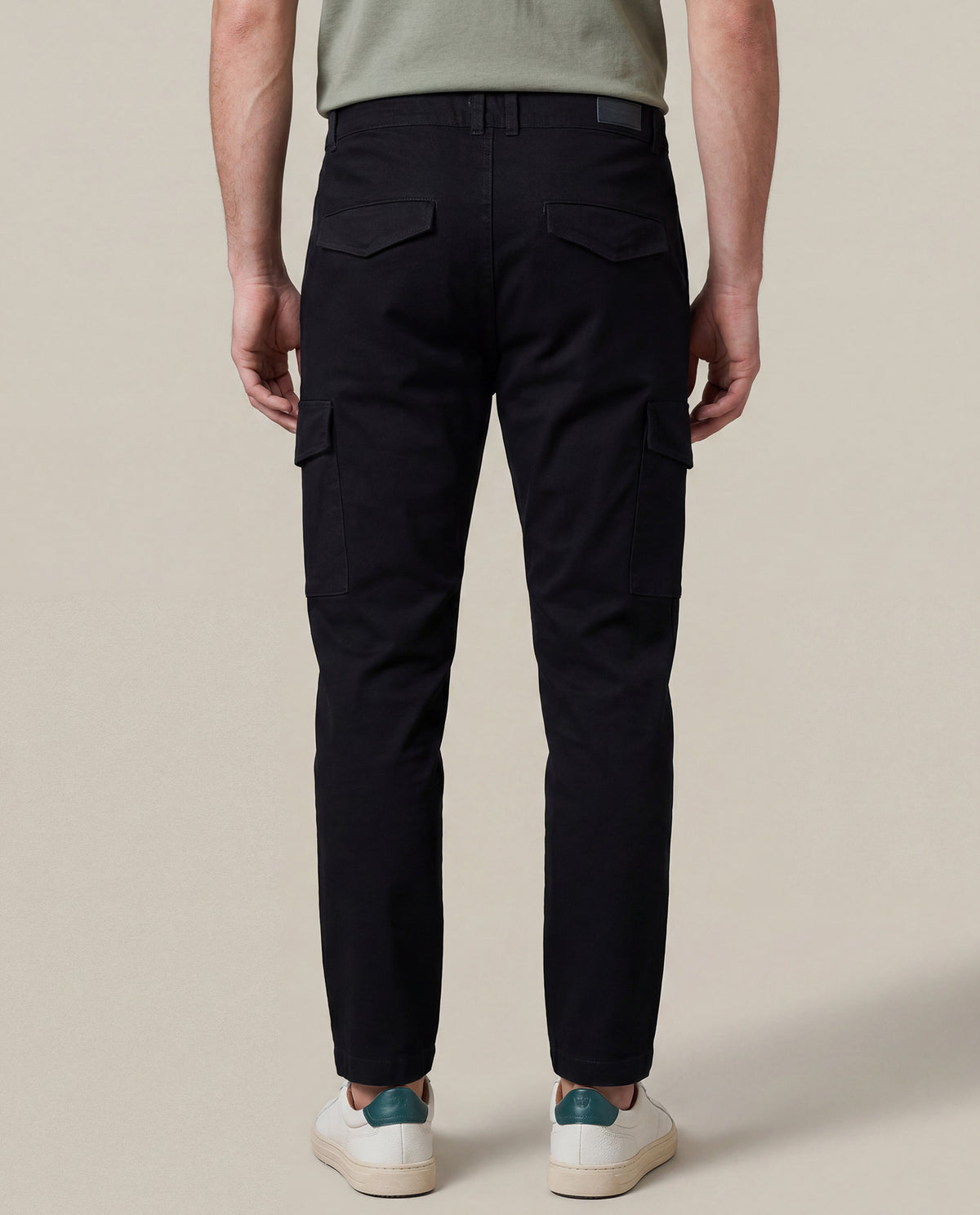 Men´s Regular Fit Cargo Pant - Black 63_635G140_NEG194007_6