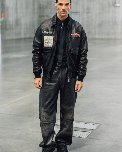Men´s Lambskin Cargo Pant - Brown 63_637H501_CAF171321_0