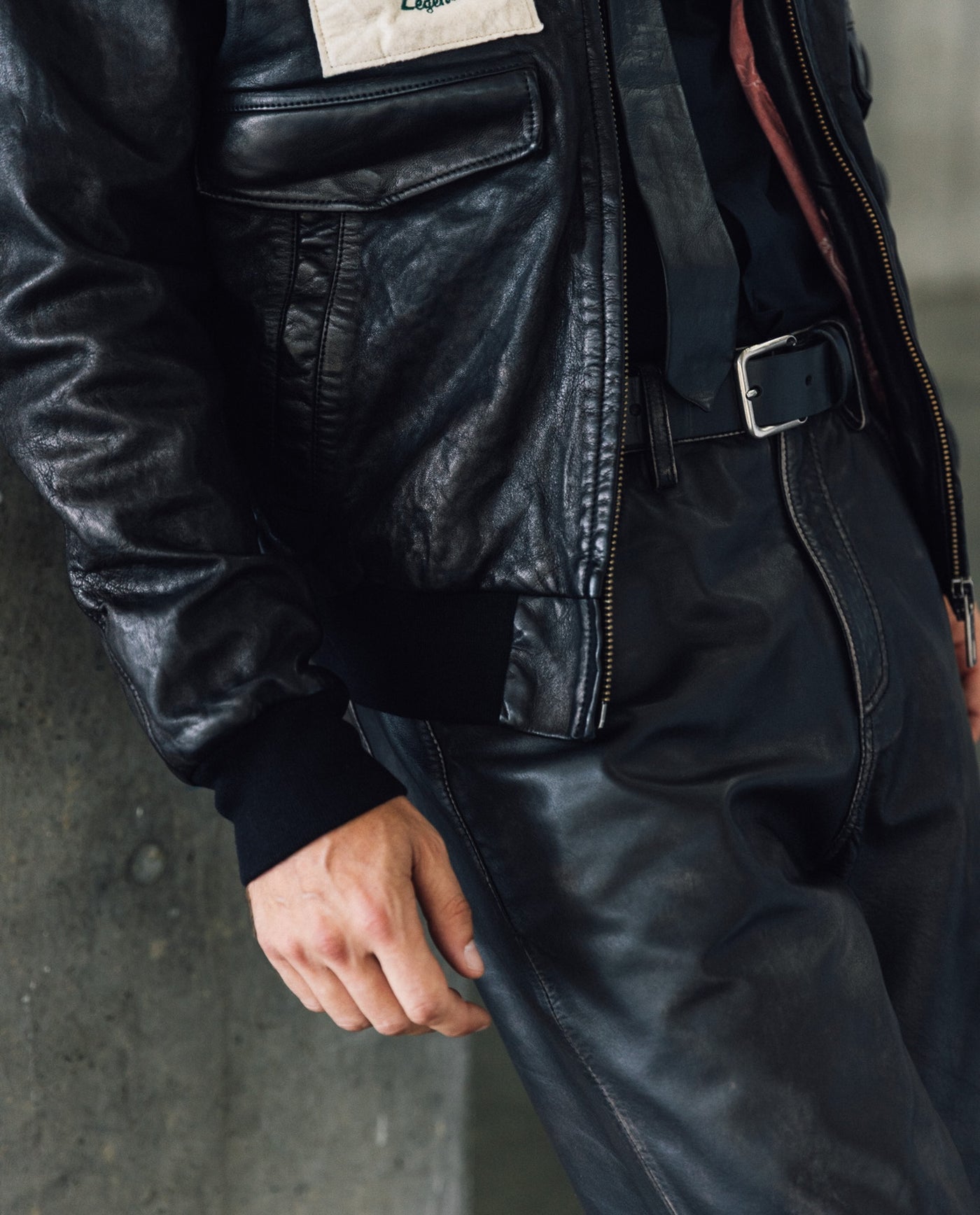Men´s Lambskin Cargo Pant - Brown 63_637H501_CAF171321_7