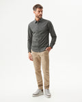 Men's Pants Rocket Slim Fit Mid Rise Chino Type in Cotton Stretch Blend Ballroom