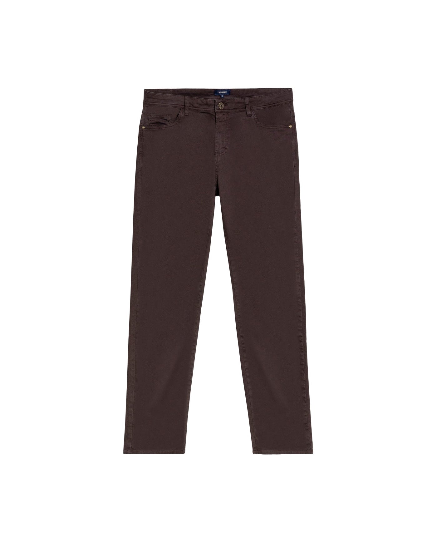 Men's Pants Portland Regular Fit Mid Rise in Cotton, Velvet - 1