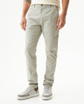 Men's Smart Pants Slim Fit Mid Rise in Cotton Stretch Blend Sparkle