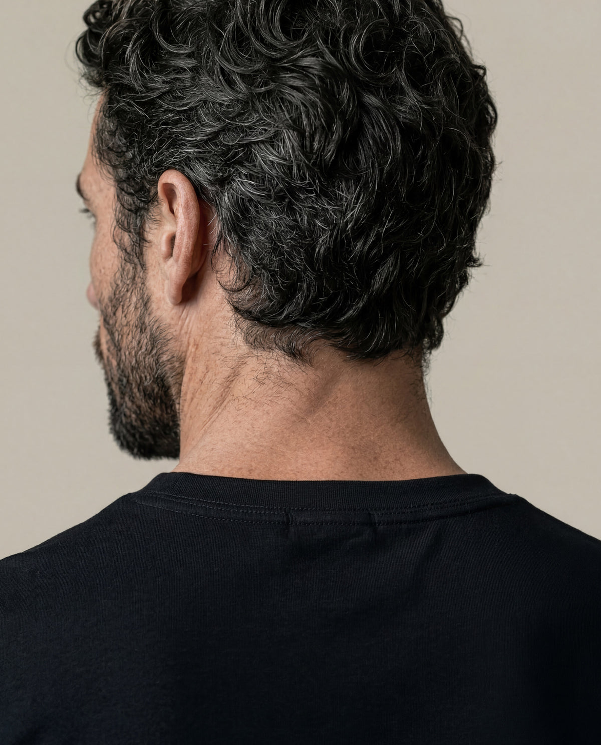 Men´s Crewneck T-Shirt - Black 63_640C020_NEG193909_7