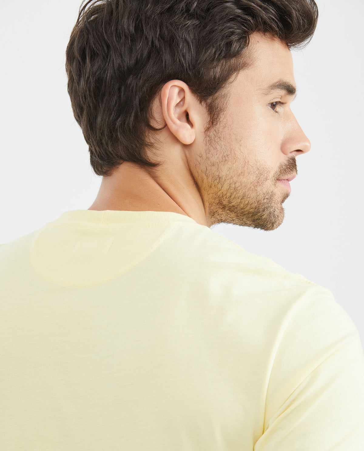Men's Slim Fit Crew Neck T-Shirt Chest Chevignon Duck 100% Cotton - 5