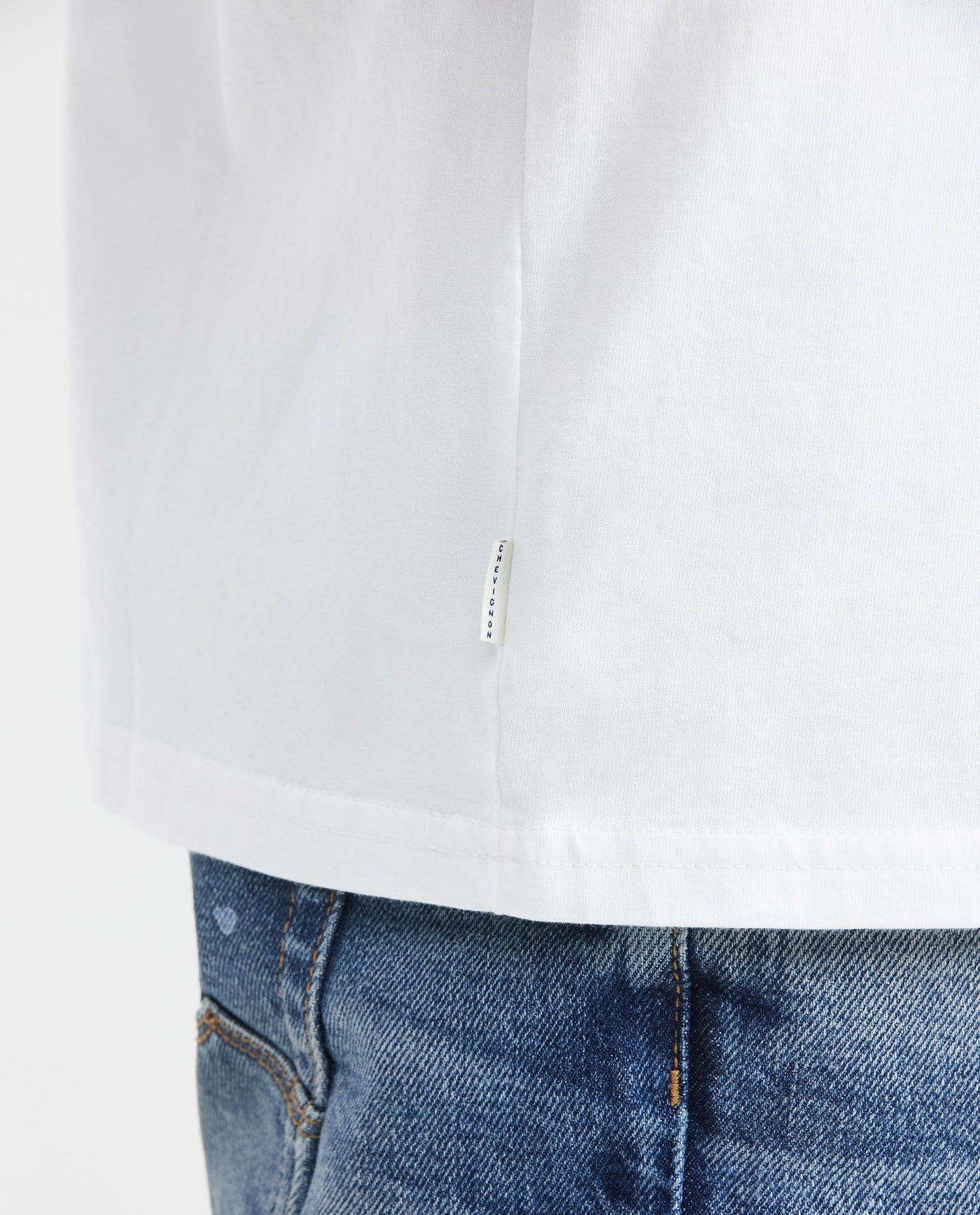 Men's Classic Fit Graphic T-Shirt Localized Front-Back Print in Cotton - 3