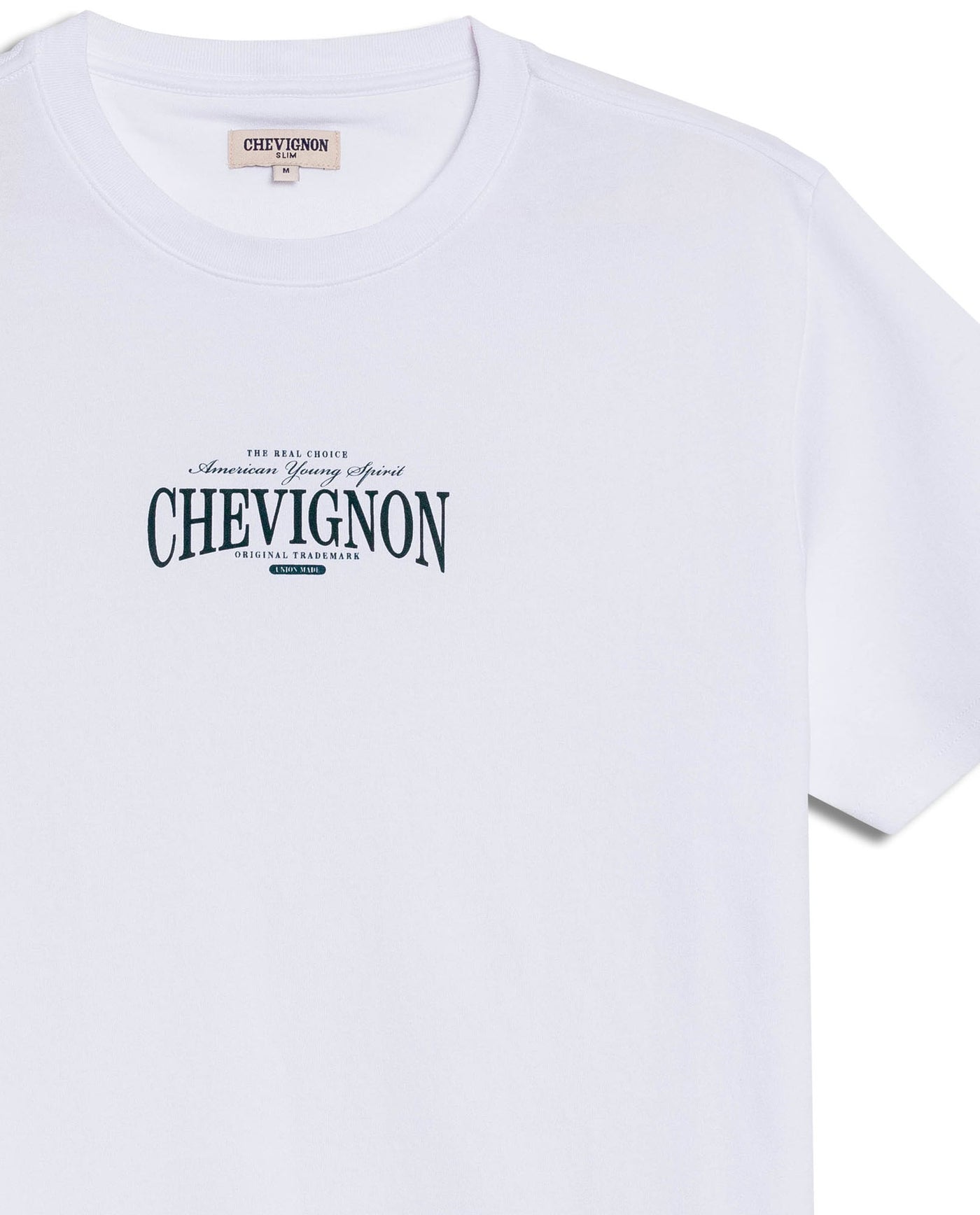 Mens T-Shirt Slim Fit Short Sleeve Cotton Polyester High Density Graphic Center Print Tactile Relief - White 63_641H002_BLA110601_8