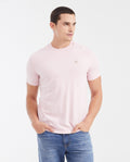 Men's T-Shirt Slim Fit Round Neck - Pink