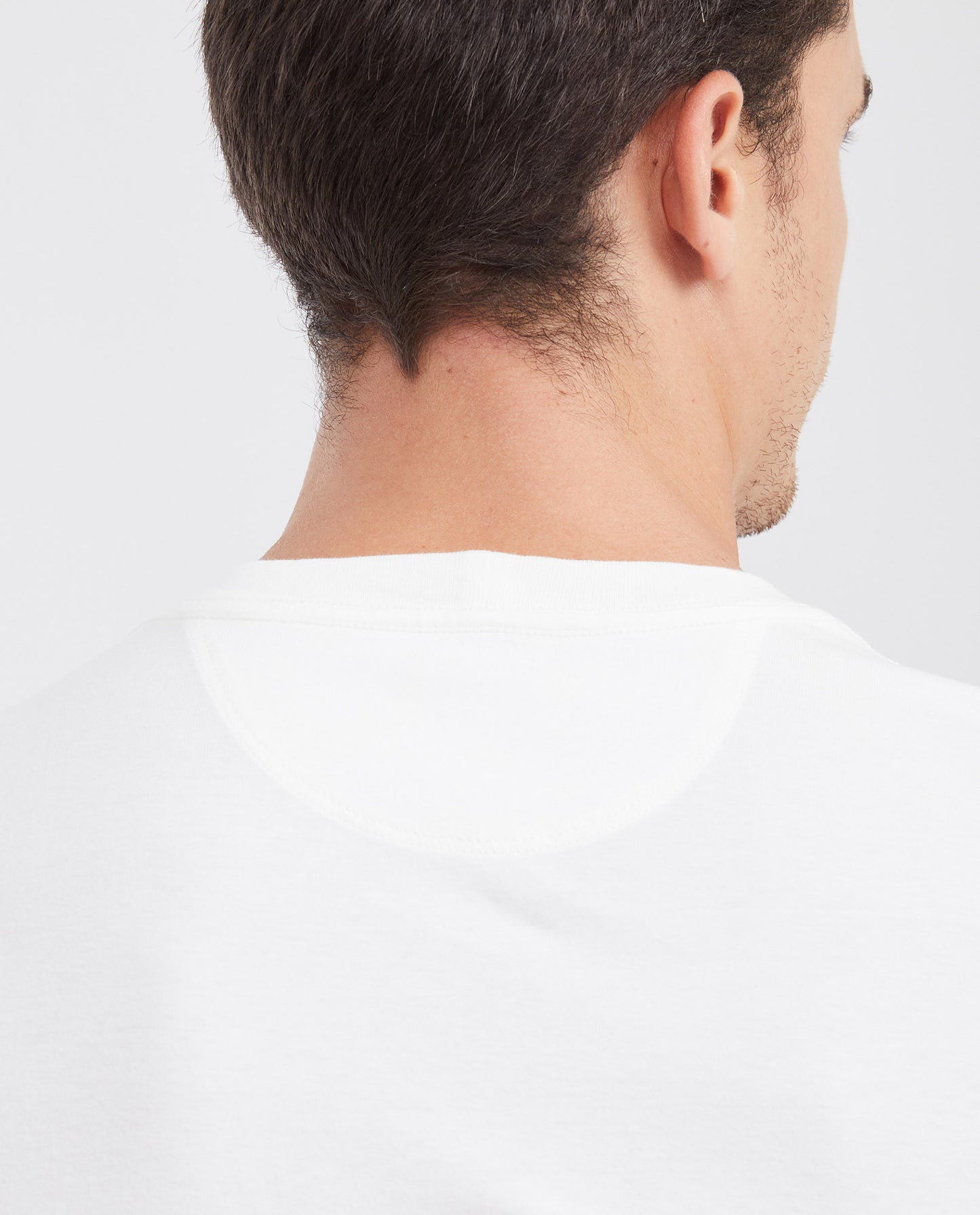 Men's Slim Fit Round Neck T-shirt with Print in Cotton - Raw - 6