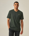 Men's Slim V-Neck T-shirt - Green