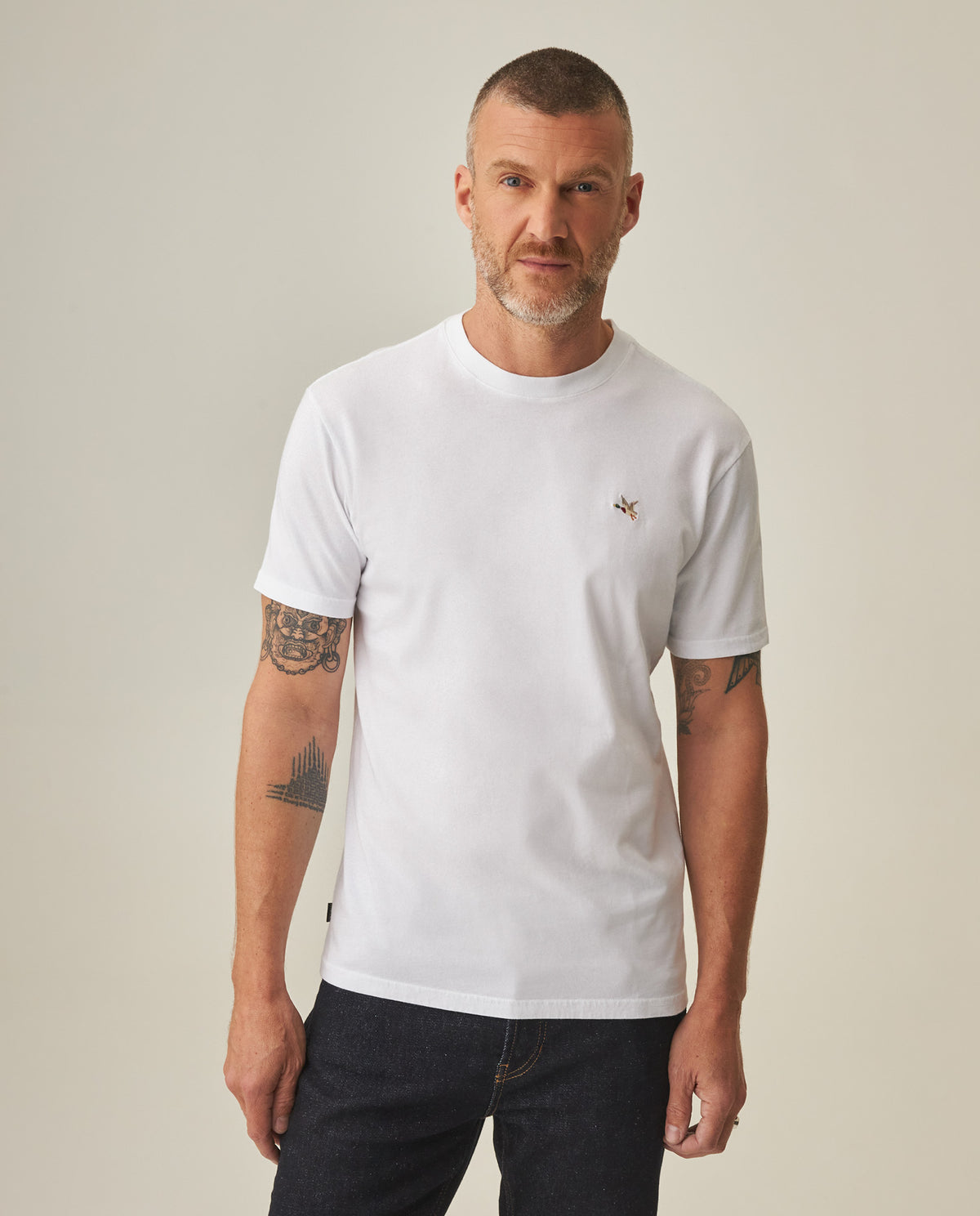 Men´s Slim T-shirt - White 63_642H001_BLA110601_0