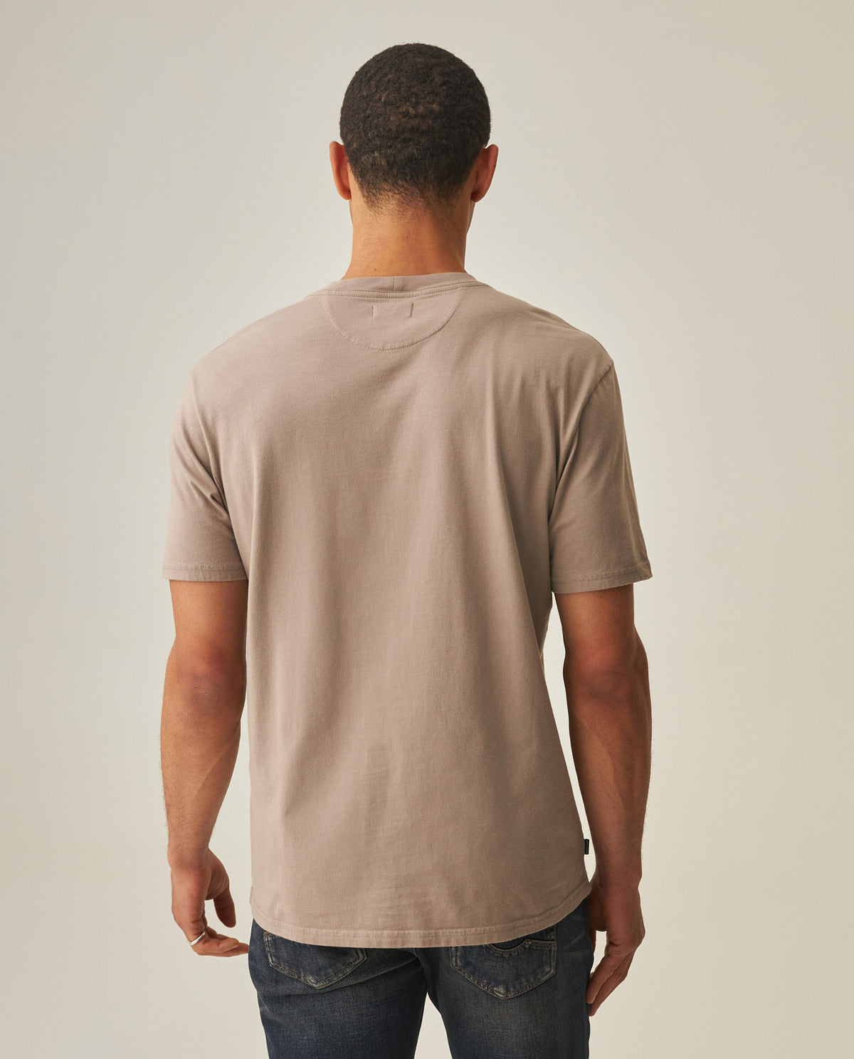 Men´s Slim T-shirt - Brown 63_642H001_CAF171311_6