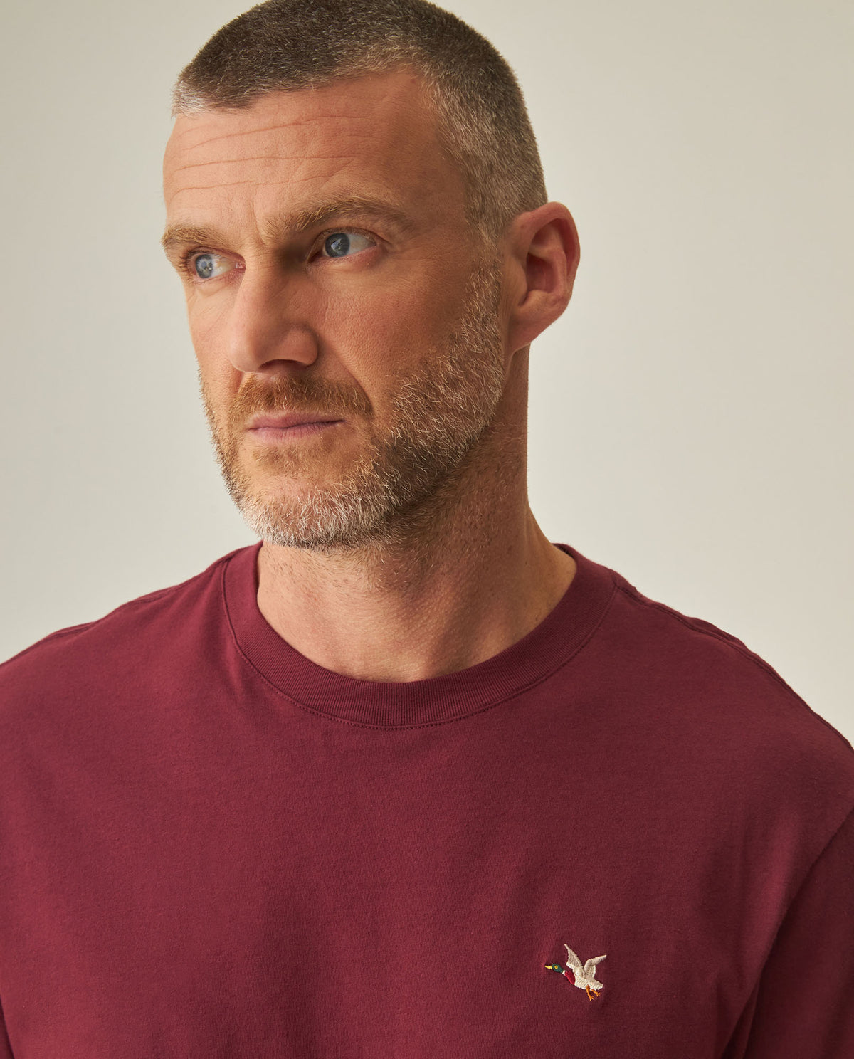 Men´s Slim T-shirt - Red 63_642H001_ROJ191522_3