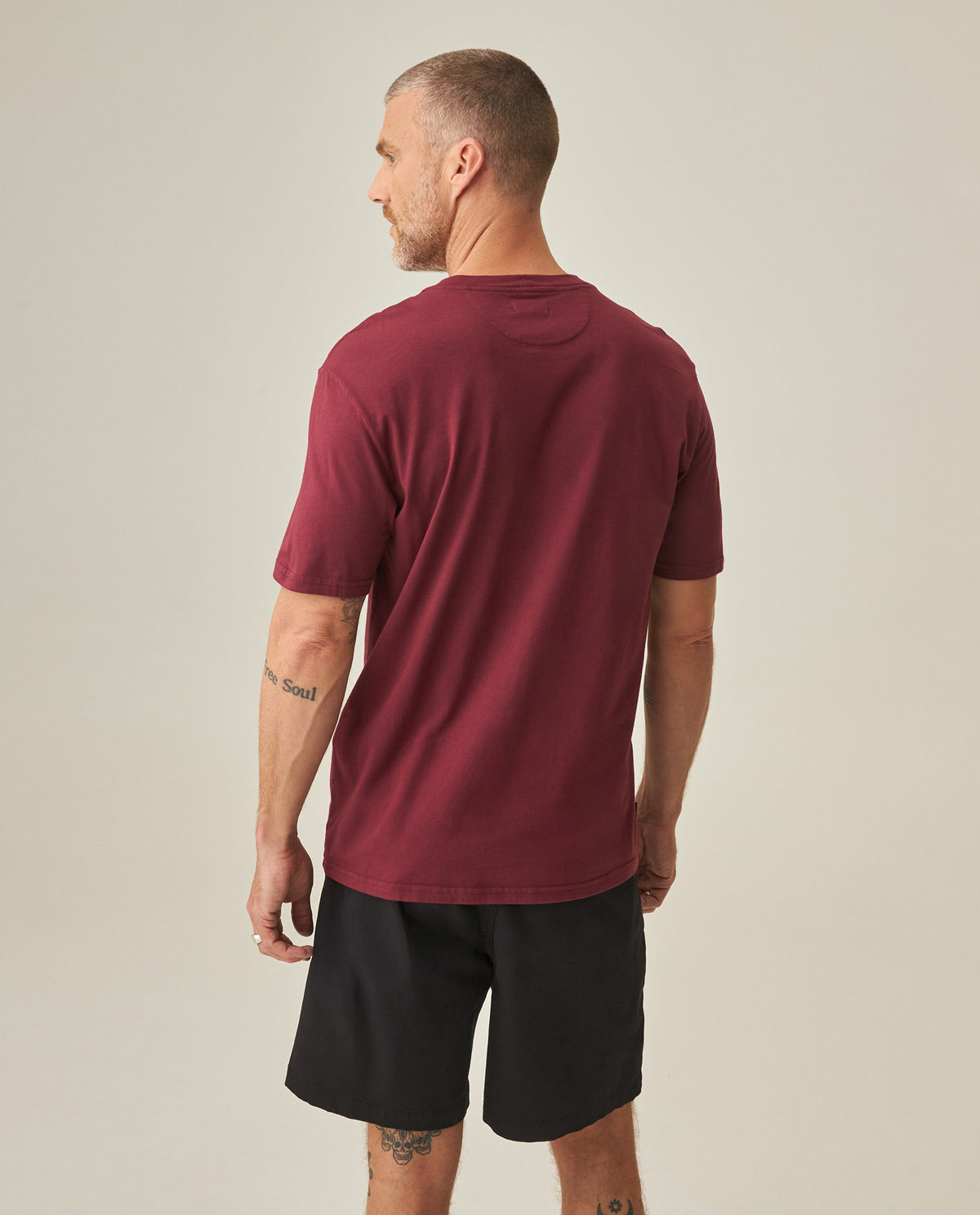 Men´s Slim T-shirt - Red 63_642H001_ROJ191522_5