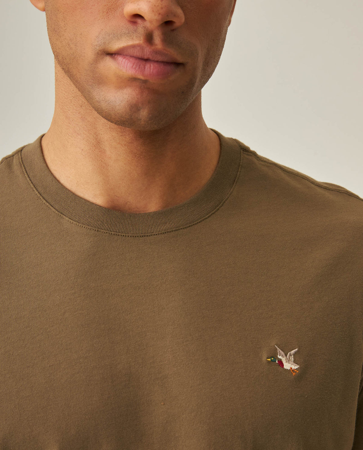 Men´s Slim T-shirt - Green 63_642H001_VER190515_5