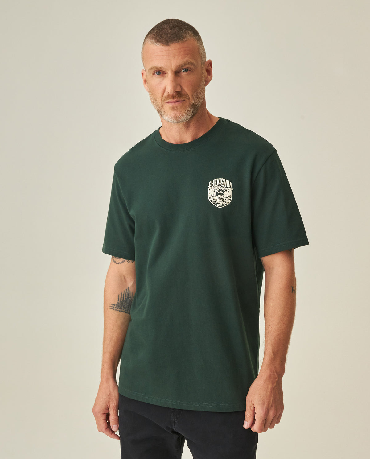 Men´s Regular Fit T-Shirt - Green 63_642H002_VER195350_0