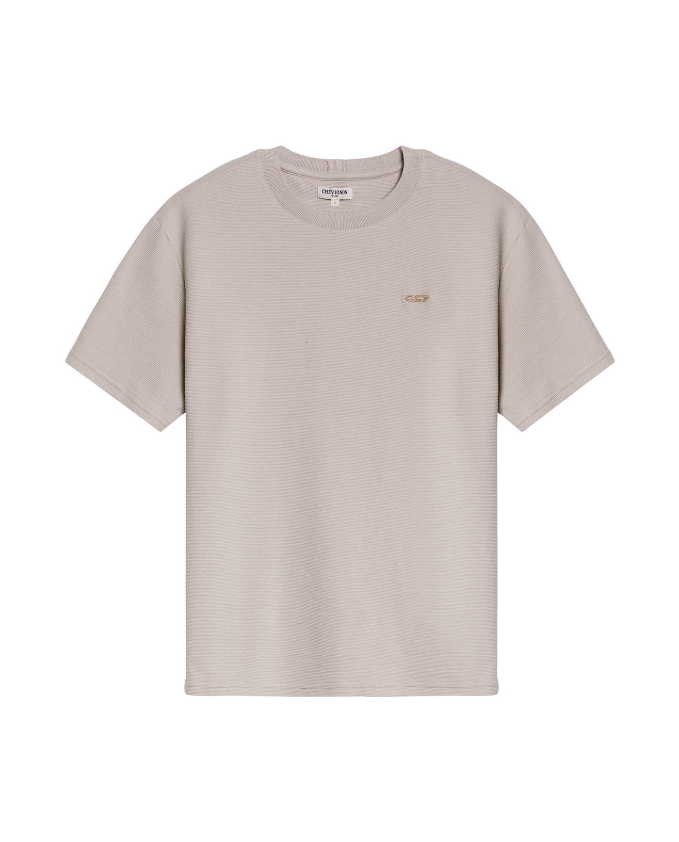 Men´s Slim T-shirt - Beige 63_642H003_BEI161010_4