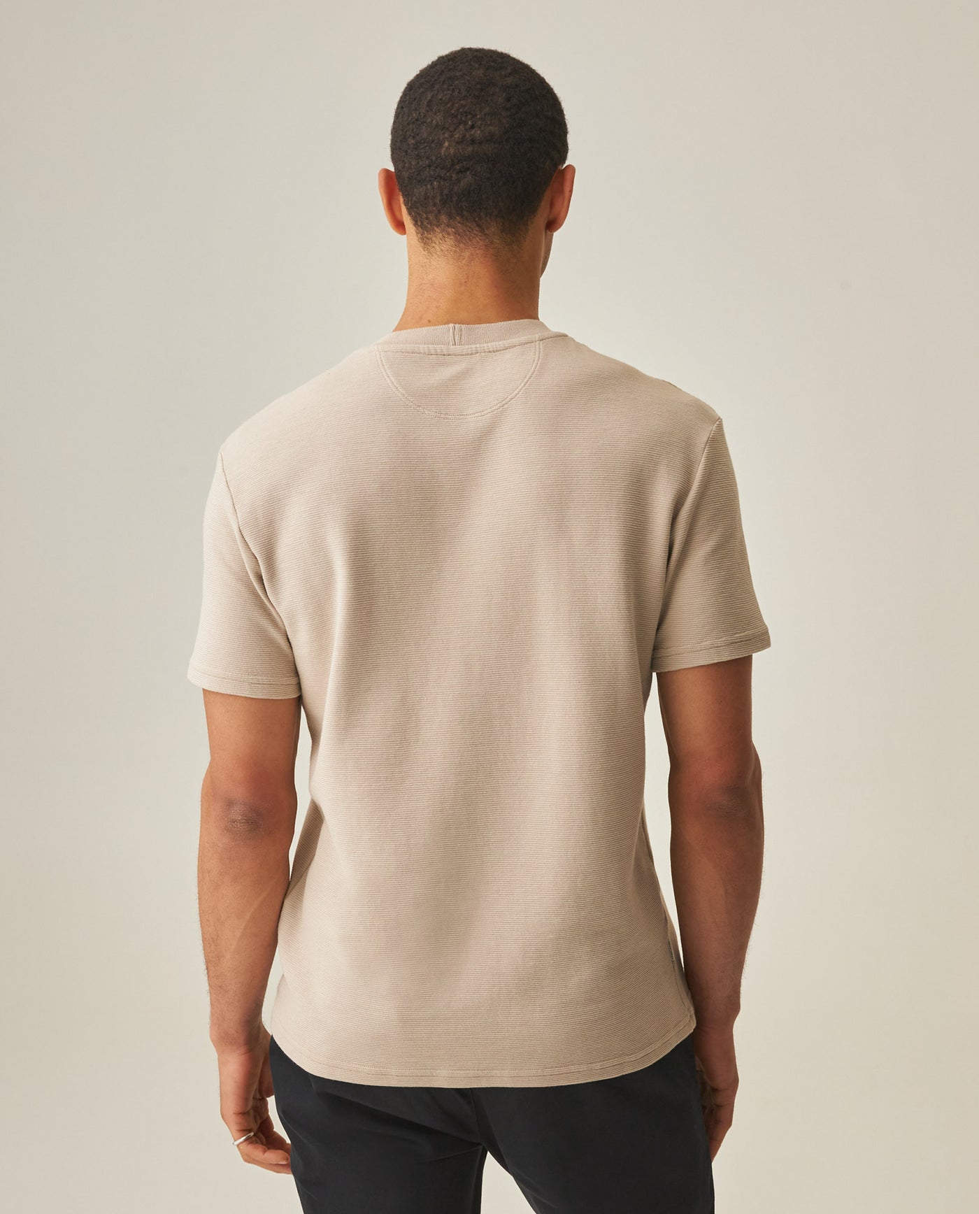 Men´s Slim T-shirt - Beige 63_642H003_BEI161010_6