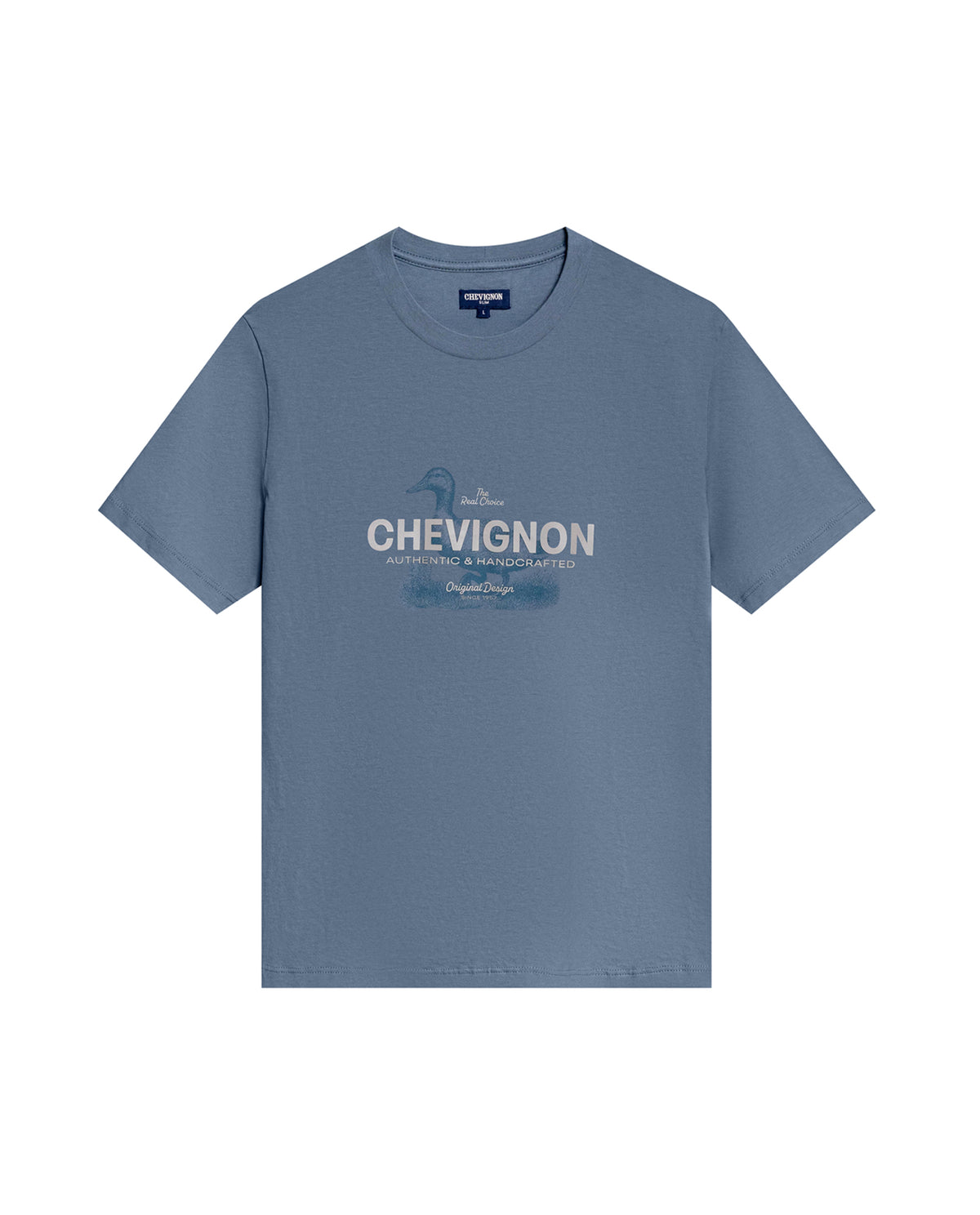Men´s Slim T-shirt - Blue 63_642H005_AZU184214_4