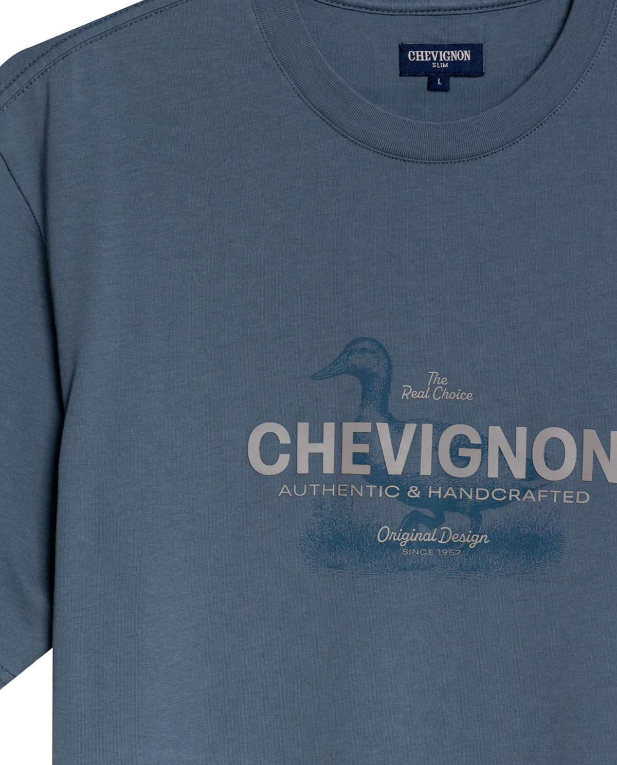 Men´s Slim T-shirt - Blue 63_642H005_AZU184214_8