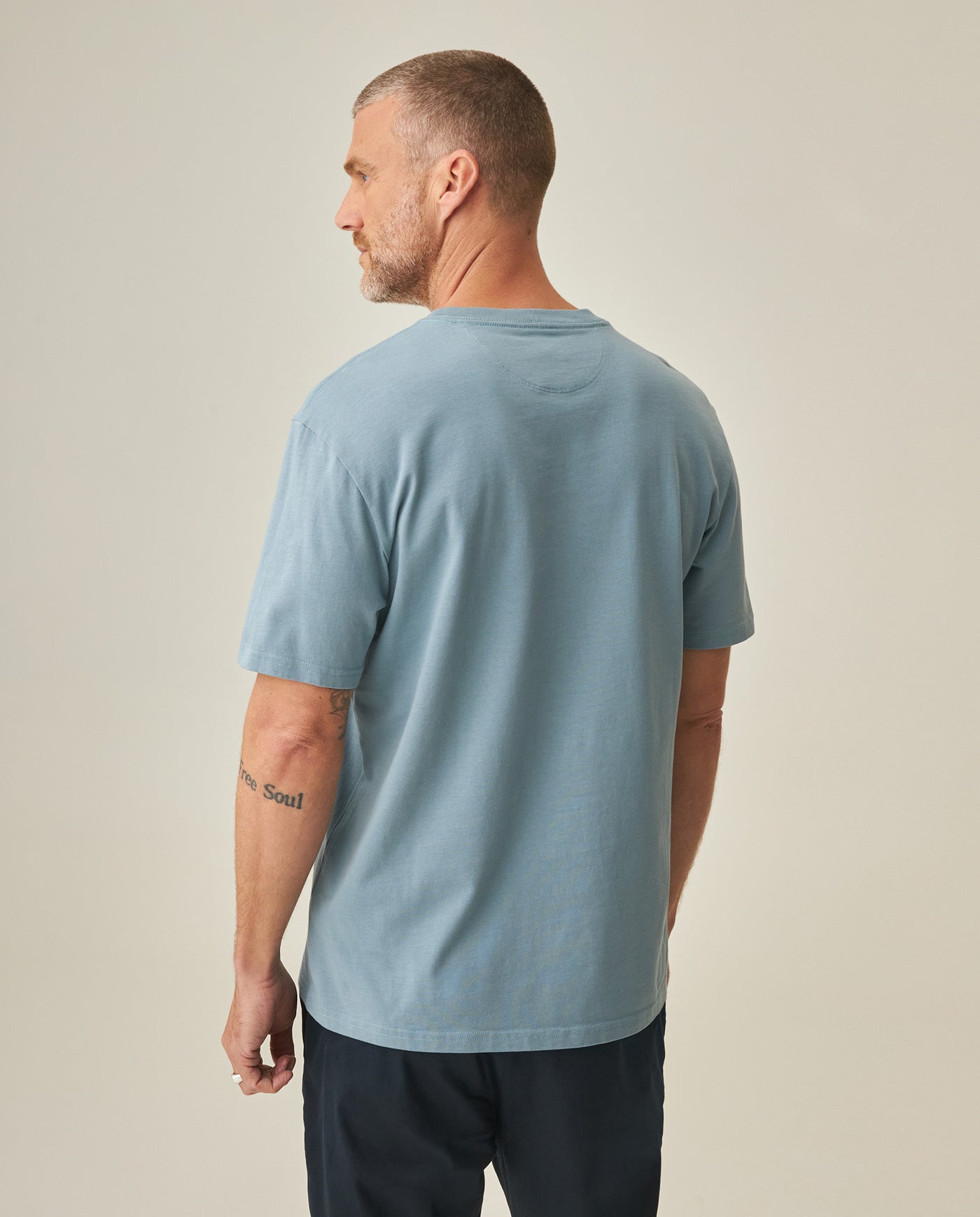 Men´s Regular Fit T-Shirt - Blue 63_642H007_AZU174111_5