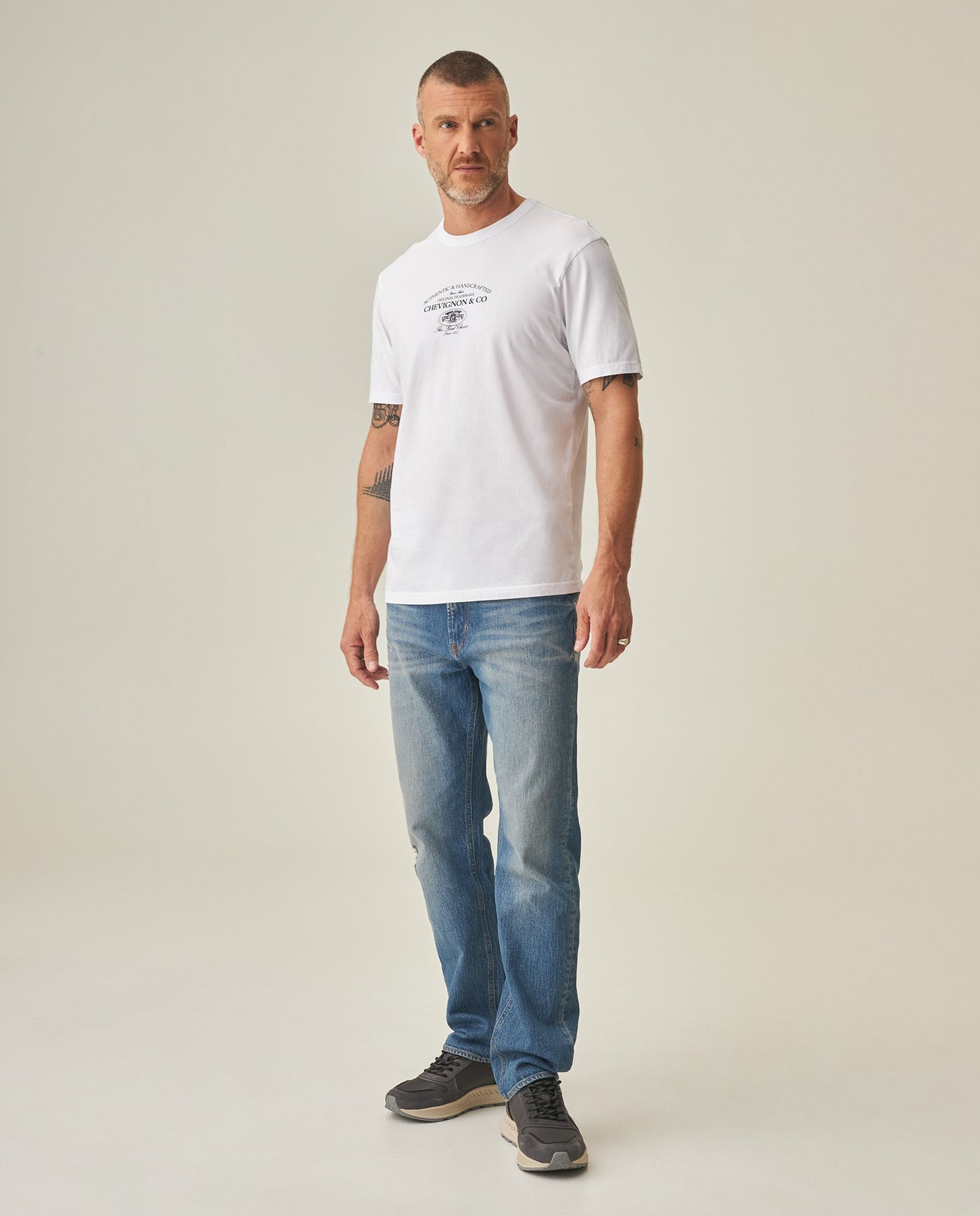 Men´s Slim Fit T-Shirt - White 63_642H008_BLA110601_3