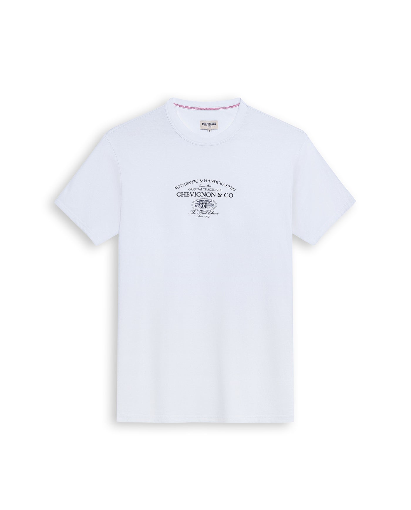 Men´s Slim Fit T-Shirt - White 63_642H008_BLA110601_4