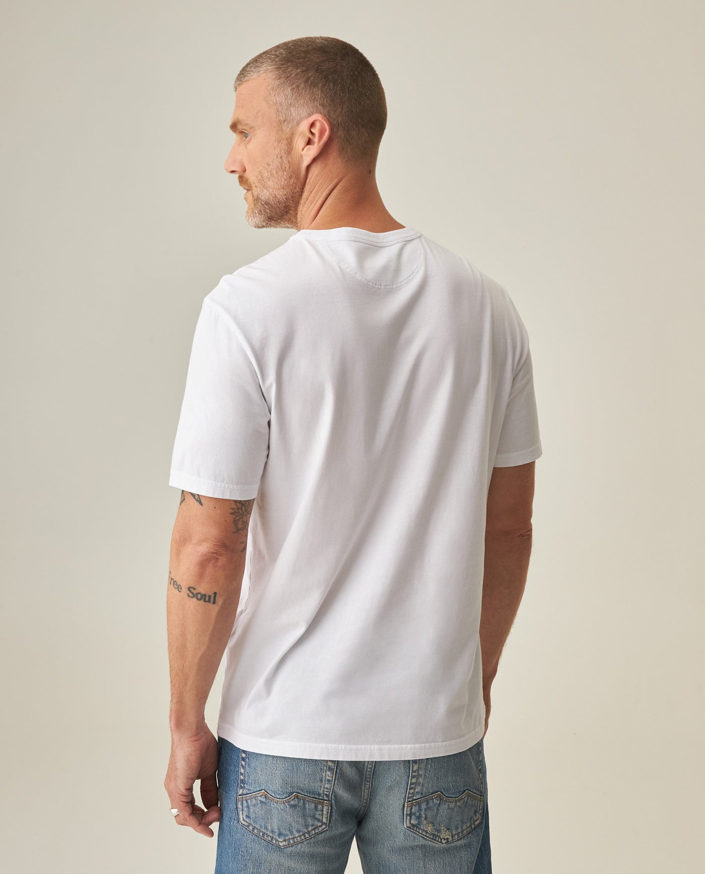 Men´s Slim Fit T-Shirt - White 63_642H008_BLA110601_6