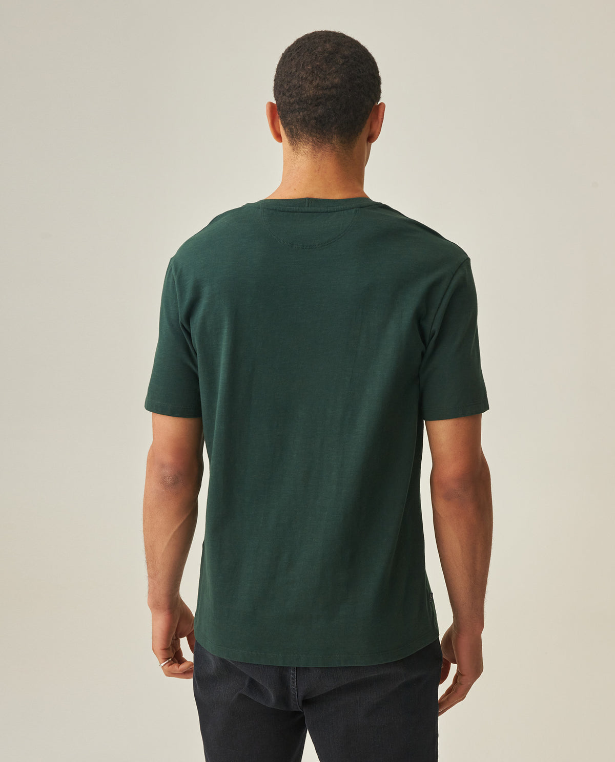 Men´s Slim Fit T-Shirt - Green 63_642H013_VER195350_6