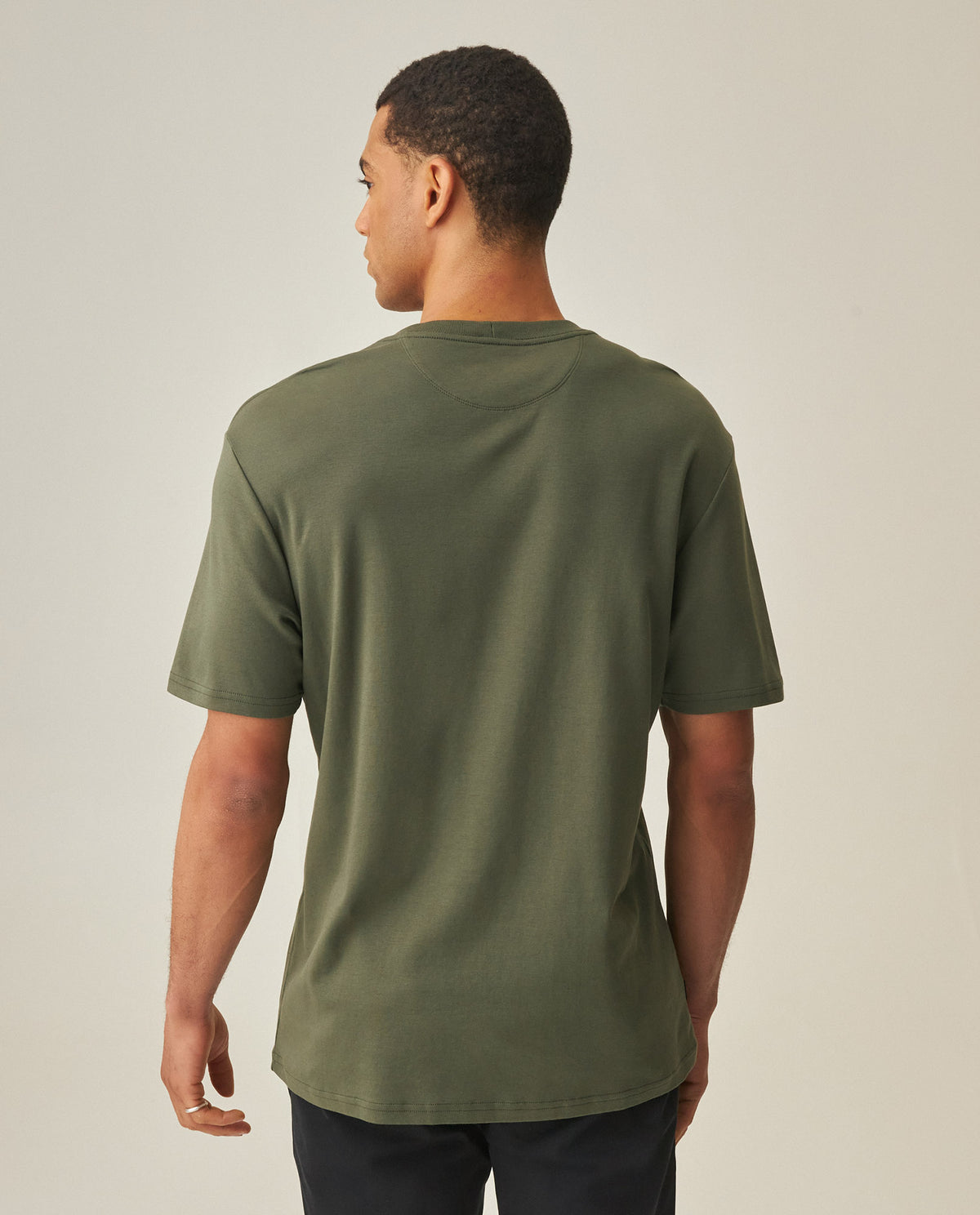 Men´s Slim Fit T-Shirt - Green 63_642H040_VER190510_6