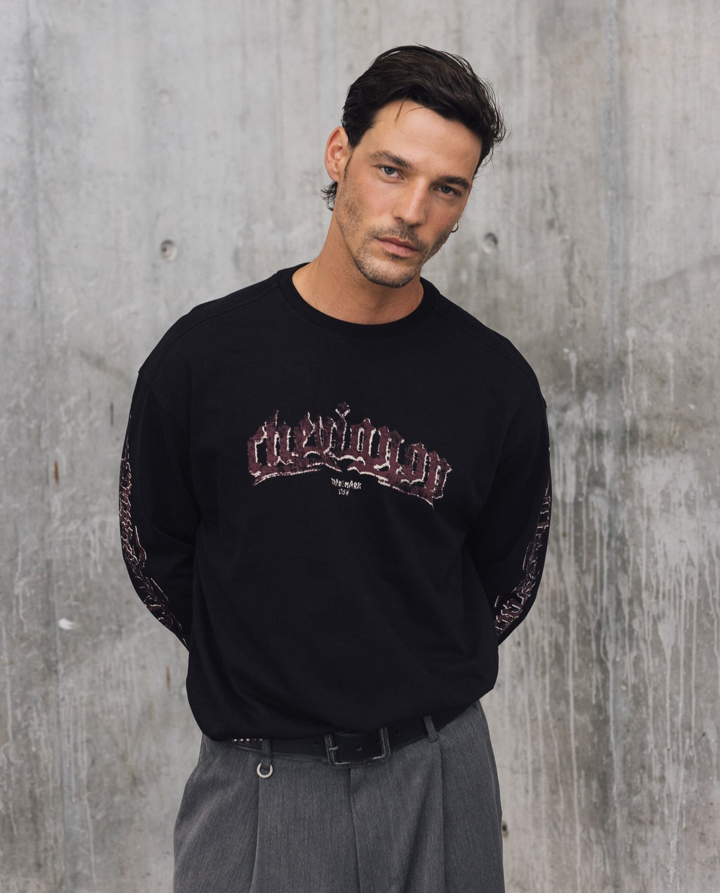 Men´s Graphic T-Shirt - Black 63_642H204_NEG194007_0