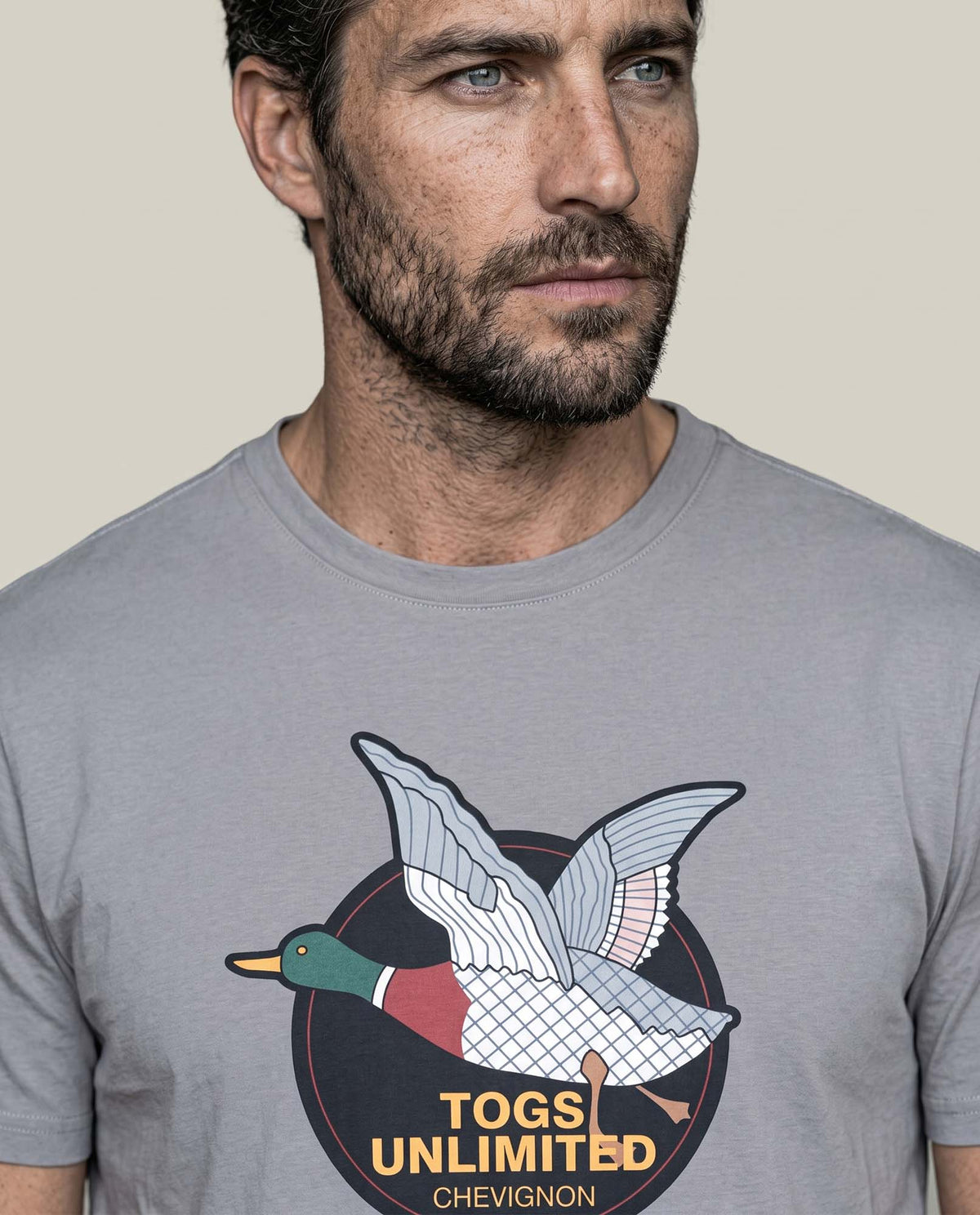 Men´s Graphic T-Shirt - Gray 63_645F118_GRI180503_5