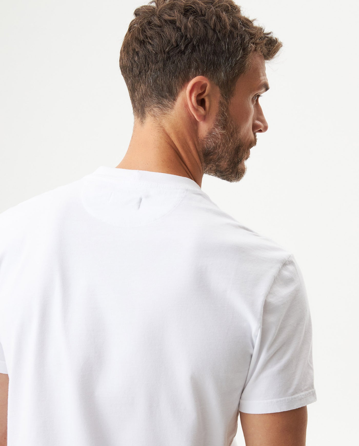 Camiseta Manga Corta para Hombre - White 63_649G001_BLA110601_8