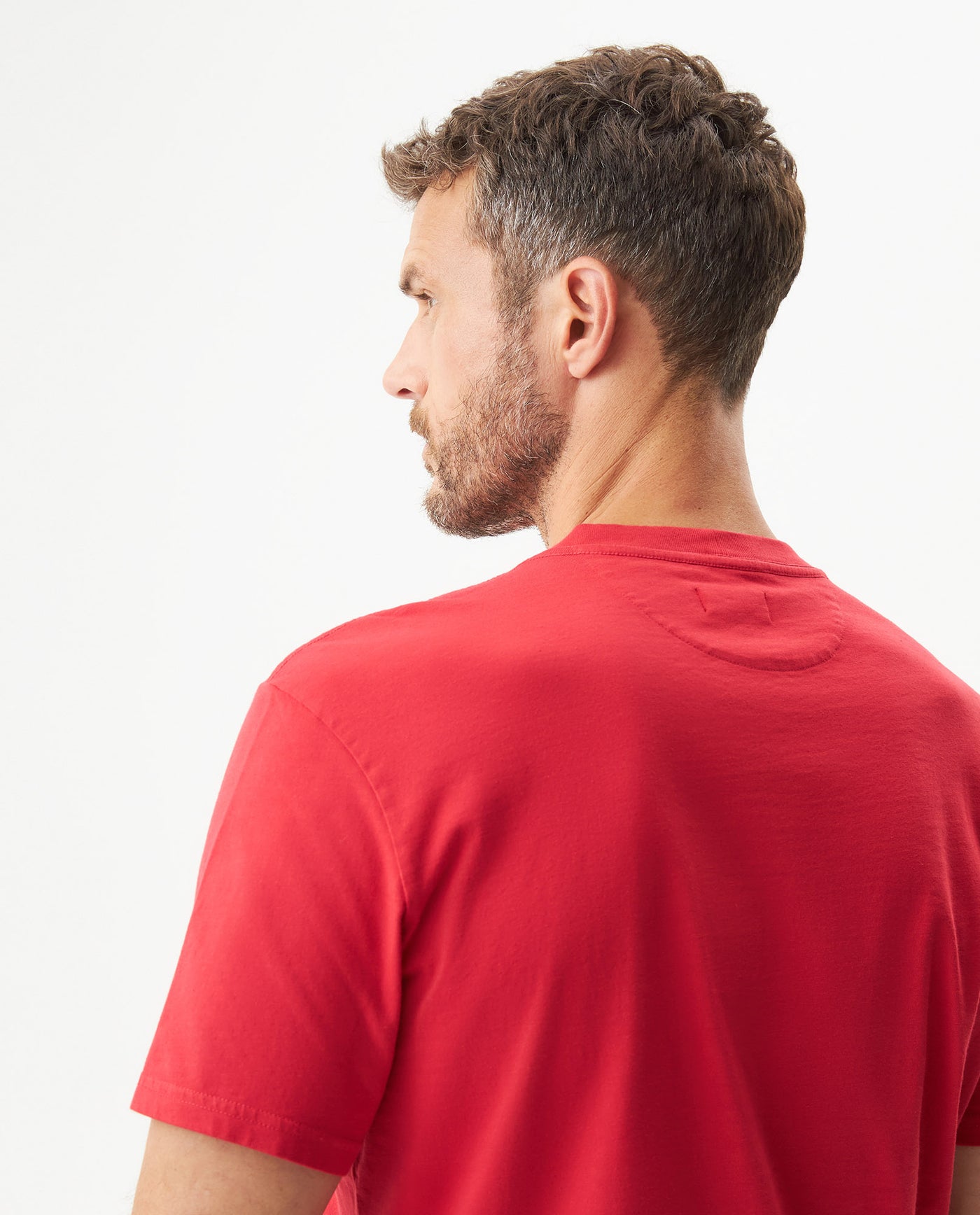 Camiseta Manga Corta para Hombre - Red 63_649G001_ROJ191528_7