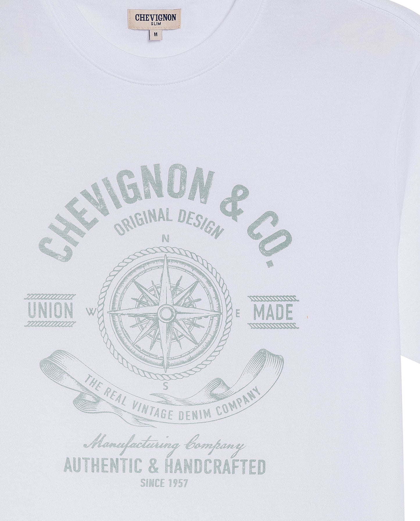 Men's Short Sleeve T-shirt - White - 7