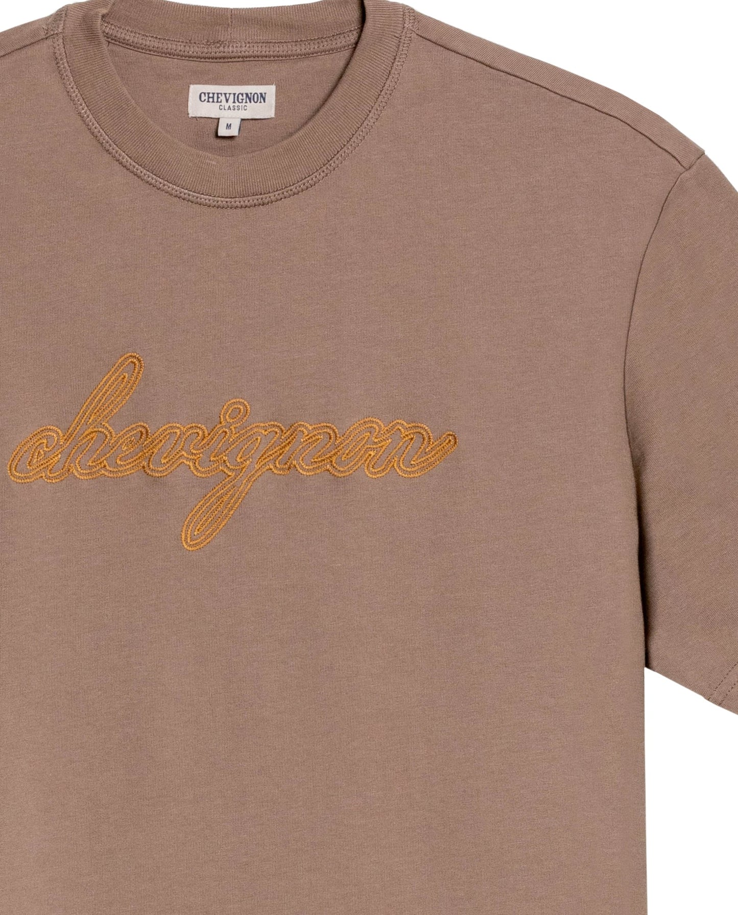Men's Short Sleeve T-shirt - Brown - 7