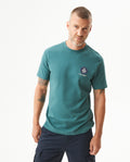 Men's Slim Fit Short Sleeve T-shirt in Cotton Sailor